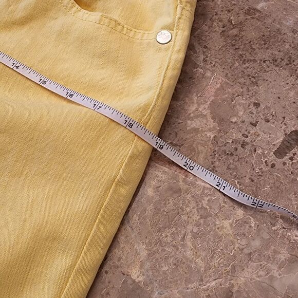 Tommy Hilfiger canary yellow jeans - Picture 9 of 13
